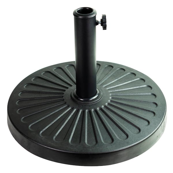 Patio Premier Weston 26 lbs. Composite Patio Umbrella Base in Black
