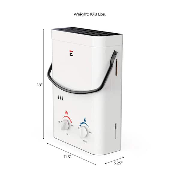 Eccotemp L5 1.5 GPM Portable 37,500 BTU Liquid Propane Outdoor Tankless Water Heater Eccotemp L5 1.5 GPM Portable 37,500 BTU Liquid Propane Outdoor Tankless Water Heater