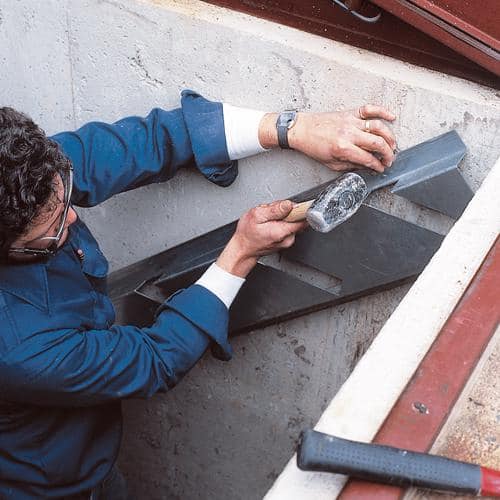 Bilco Cellar Door Stair Stringer Size C 8.9 x 91.25 x 2.09 Galvanized Steel Stair Stringer 8 Tread