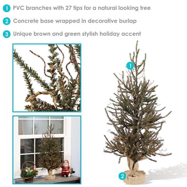 Decoration Table Christmas Tree Branches