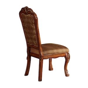 Dresden Cherry Oak Fabric Side Chair (Set of 2)