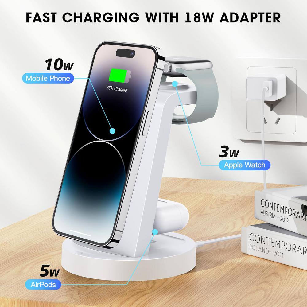 3 in 1 Charging Station for iPhone - Thumbnail 3