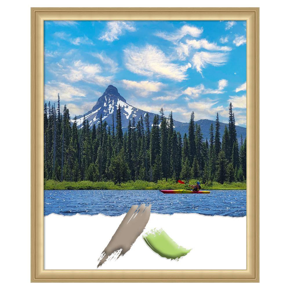 Florence Gold 18x22 Picture Frame with Raised Ridges