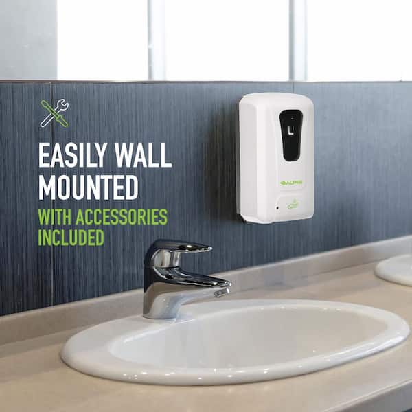 Alpine Industries 40 oz. Wall Mount Automatic Soap and Gel Hand