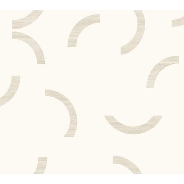 York Wallcoverings Lunula Ivory Wallpaper Roll