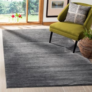 Vision Gray Doormat 2 ft. x 4 ft. Solid Area Rug