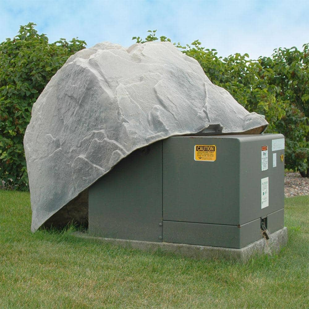 Extra Large Gray Fieldstone Artificial Rock Cover