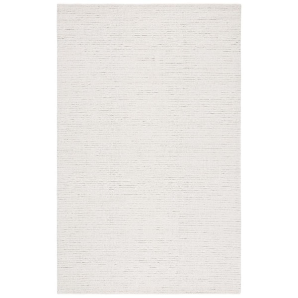 SAFAVIEH Abstract Ivory/Sage 8 ft. x 10 ft. Geometric Speckled Area Rug