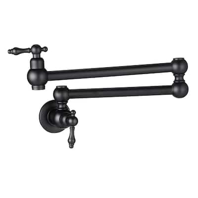 Black - Pot Fillers - Kitchen Faucets - The Home Depot