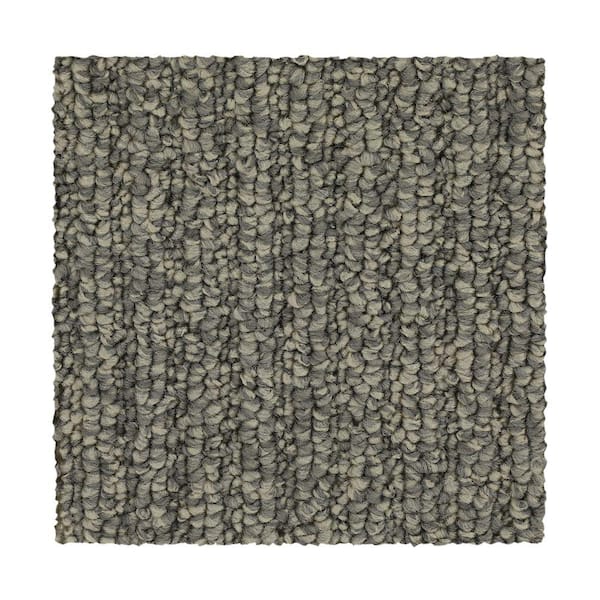 TrafficMaster 8 in. x 8 in. Pattern Loop Capet Sample - Finton - Color Cape Cod