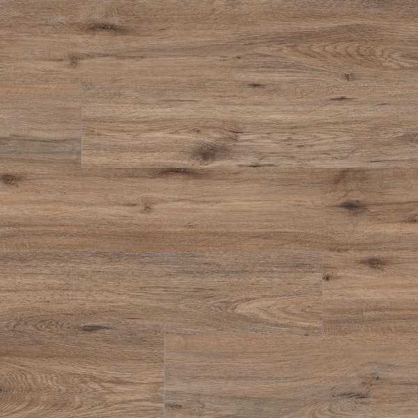 A&A Surfaces Forrest Brown 20 MIL x 7 in. x 48 in. Waterproof Click Lock Luxury Vinyl Plank Flooring (950.8 sq.ft. / pallet)