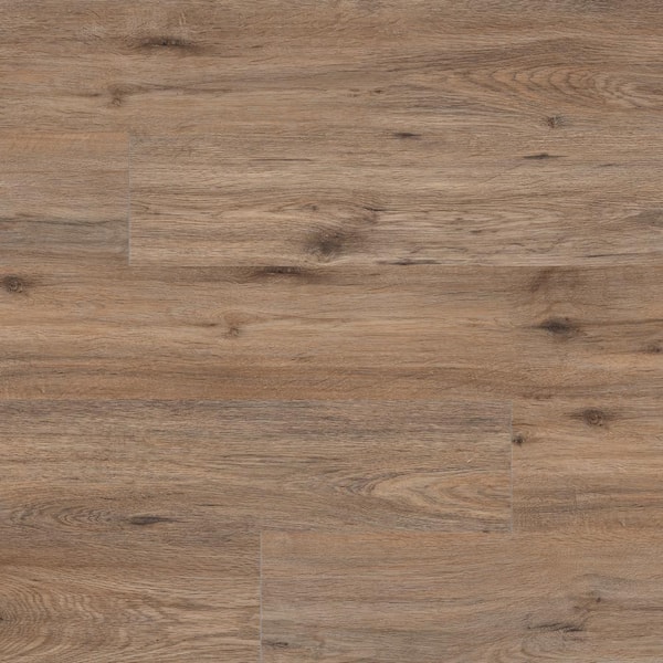 A&A Surfaces Forrest Brown 20 MIL x 7 in. x 48 in. Waterproof Click Lock Luxury Vinyl Plank Flooring (950.8 sq.ft./pallet)