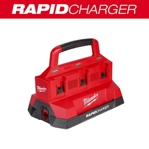 Milwaukee M18 18V Lithium-Ion PACKOUT 6-Port Rapid Charger