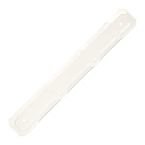 Amerimax Home Products 2 in. x 3 in. White Vinyl Downspout Clip M0634-30