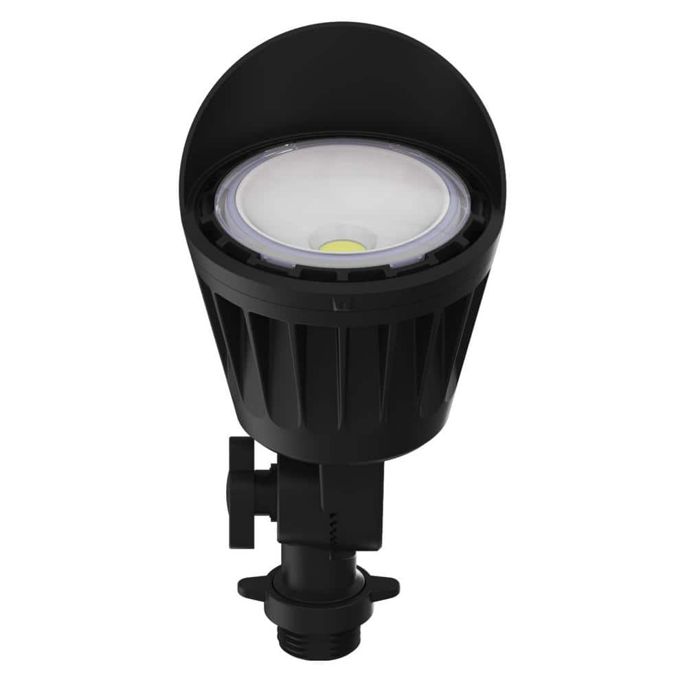 10-Watt Black Outdoor Integrated LED Flood Mini Bullet with Toolless Adjustable Head 5000K Daylight price history on PriceWatchPro