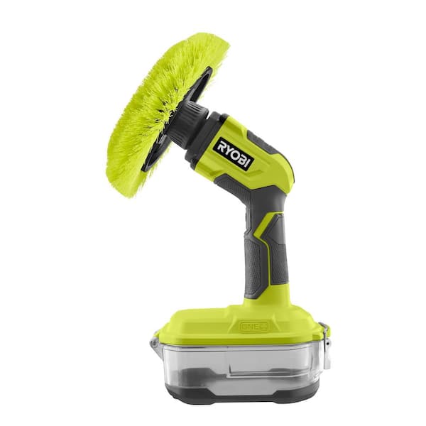 RYOBI ONE+ 18V Cordless VORTEX Power Scrubber Kit with 2.0 Ah