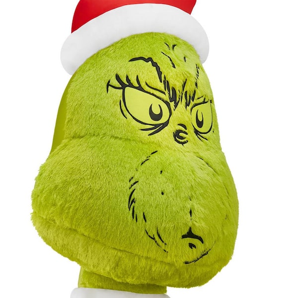 10ft deals inflatable fuzzy Christmas Grinch