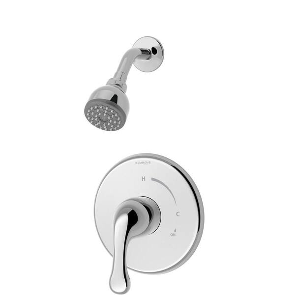 Symmons Unity 1-Handle Shower Faucet in Chrome (Valve Included)