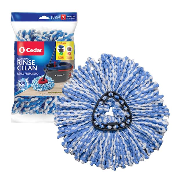 O-Cedar RinseClean Spin Mop Head Refill 169027 - The Home Depot