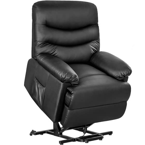 Merax Black PU Leather Lift Recliner Chair