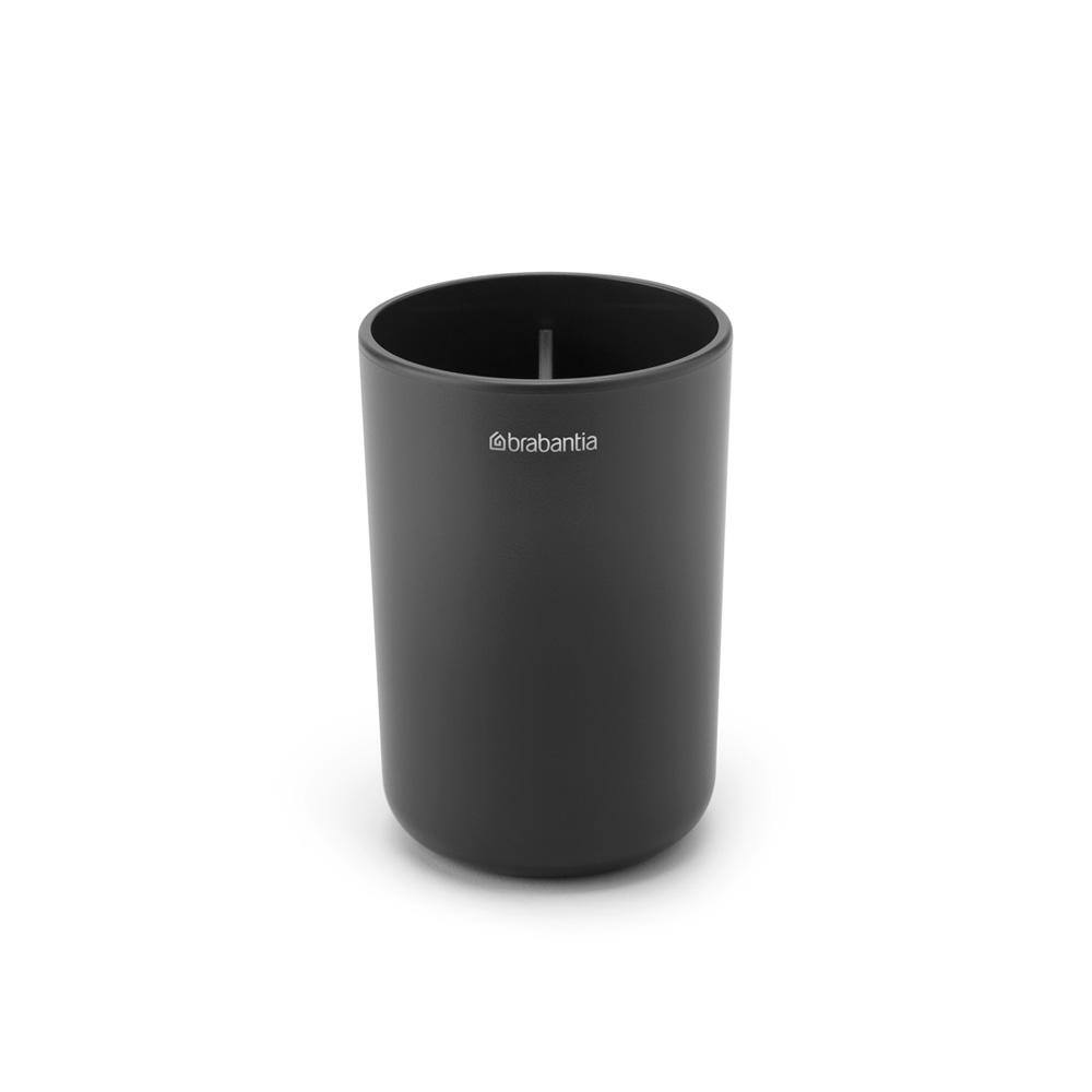Brabantia Black Plastic 3-Piece Bathroom Accessory Set