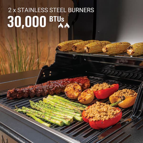 Coleman Revolution 2-Burner Gas BBQ Grill in Black with 440 sq. in