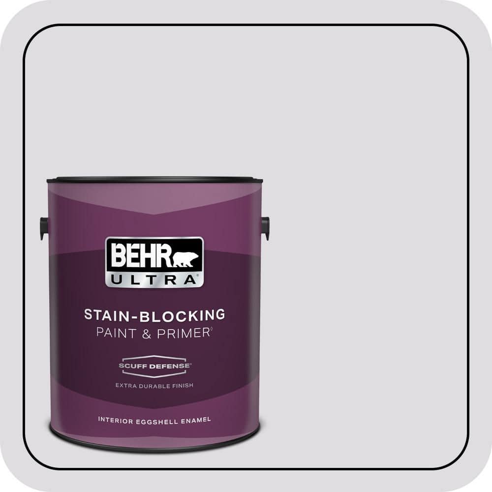 1 gal. #660E-1 Lavender Lace Extra Durable Eggshell Enamel Interior Paint & Primer price history on PriceWatchPro