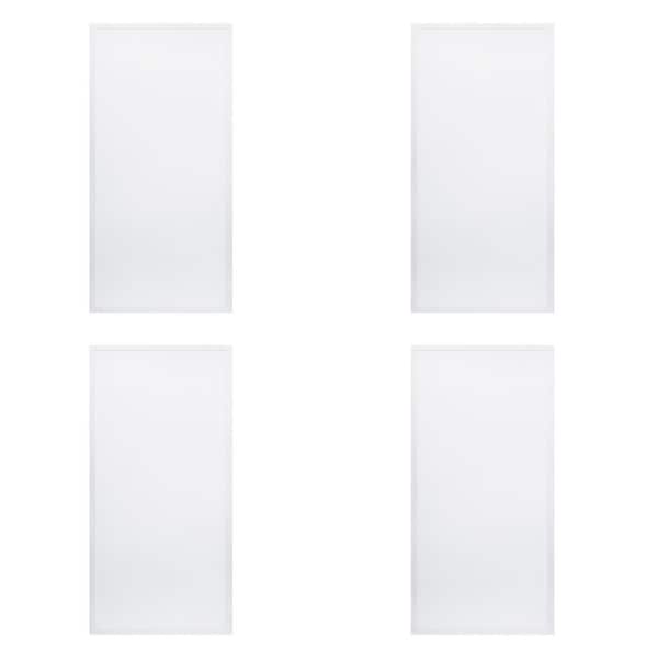 2 ft. x 4 ft. White Dimmable Integrated LED Panel, 5 CCT, Up to 6500 Lumens Commercial Ceiling Light, 120-277V, 4-Pack