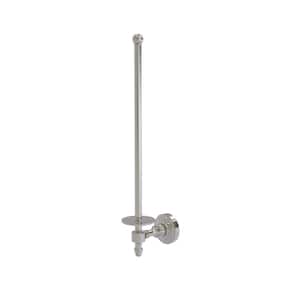 Retro Wave Collection Wall Mounted Paper Towel Holder in Satin Nickel