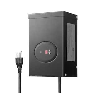 Low Voltage 120W Metal Landscape Lighting Outdoor Transformer with Photocell Sensor and Timer
