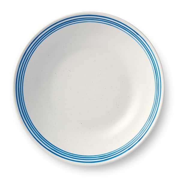Certified International Dockside 12.5 in. 112 fl. oz. Blue Stoneware Serving Bowl