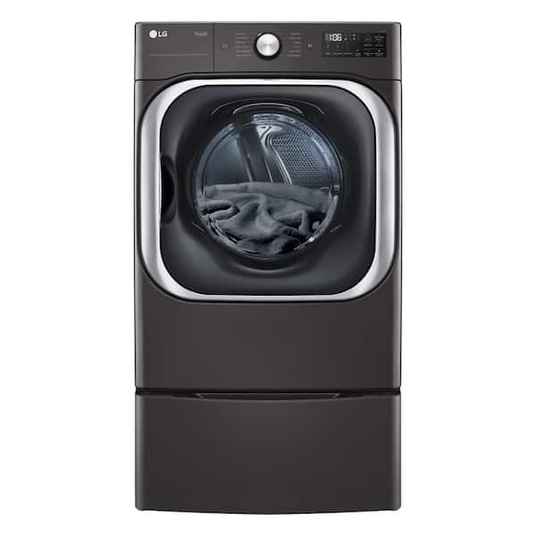LG 7.4 Cu. Ft. Stackable Smart Gas Dryer with Steam and Built-In