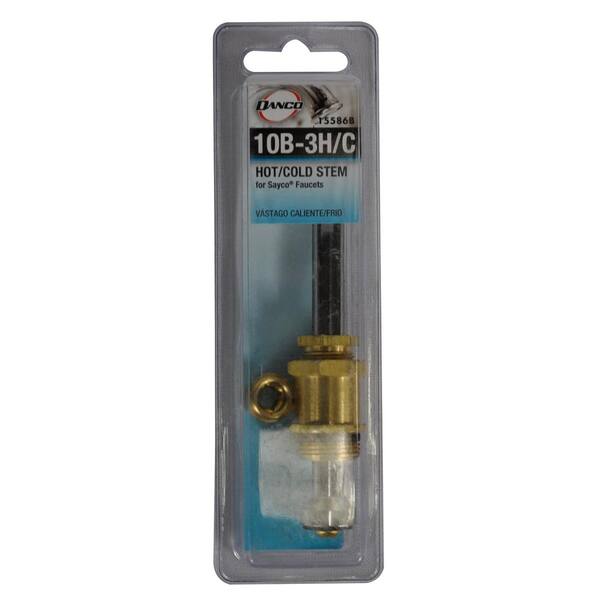 for Use with Sayco Model Tub and Shower Faucets Metal Brass Danco 15586B 10B-3H/C Stem 