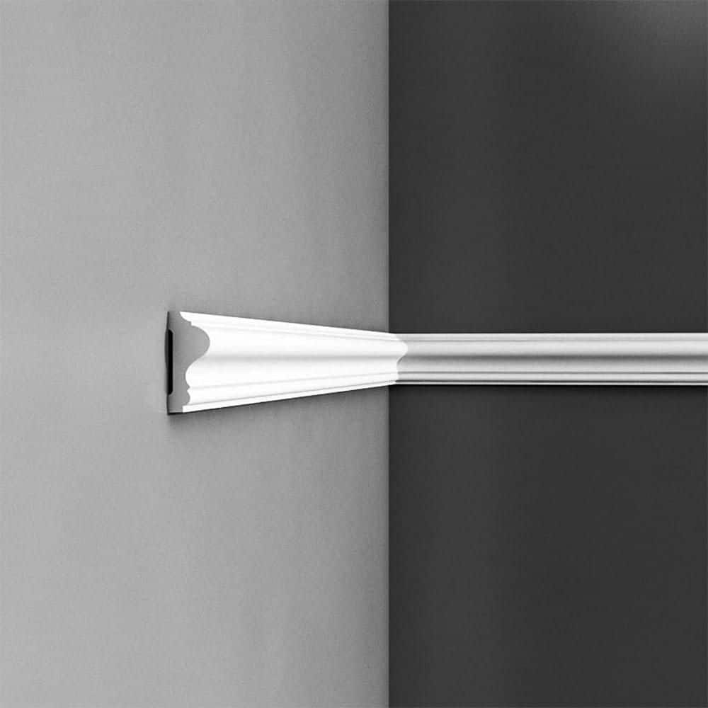 Primed White Flexible Polyurethane Crown Moulding 78 in