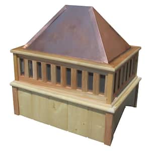 27 in. French Cupola with Copper Roof