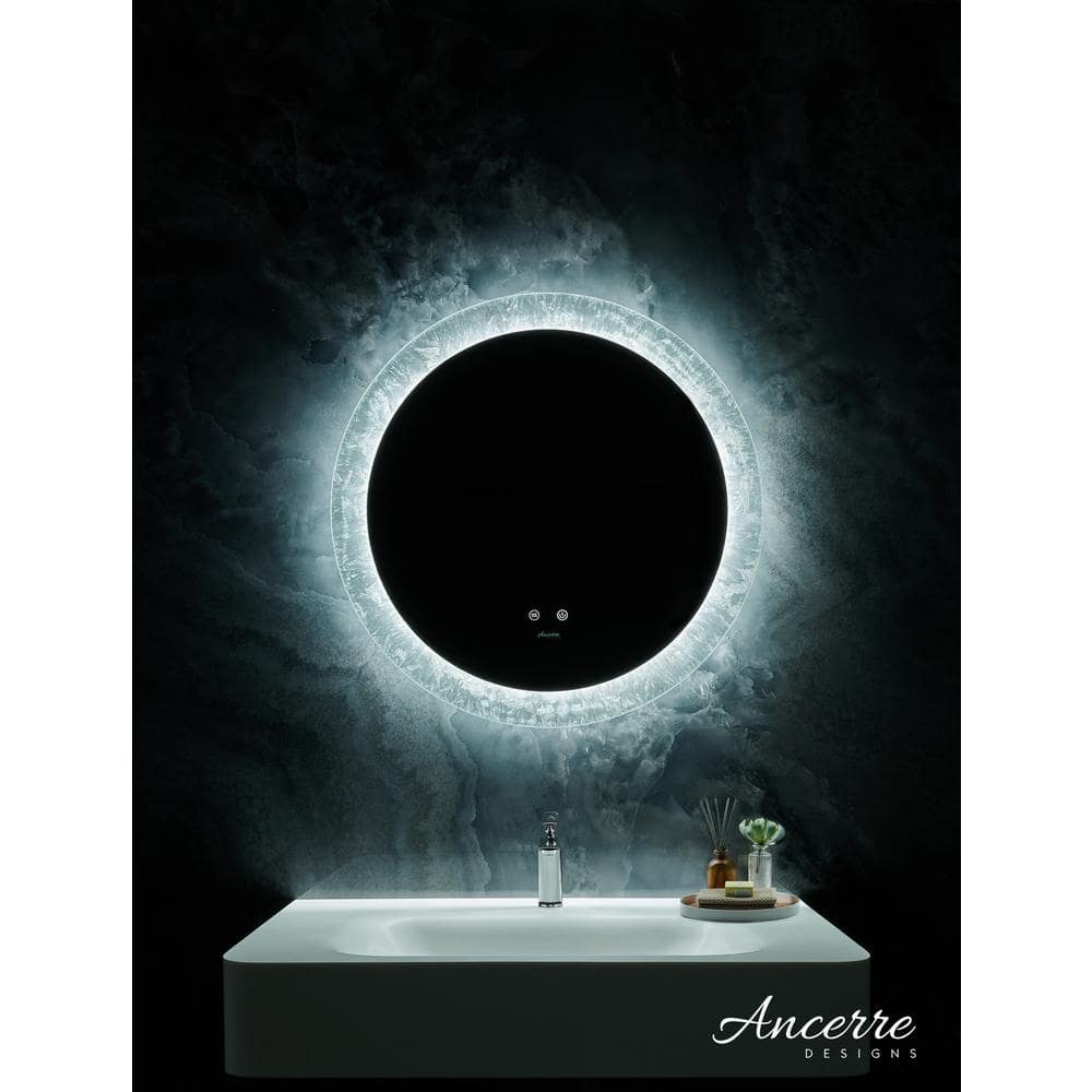 Frysta Round LED Wall Mirror