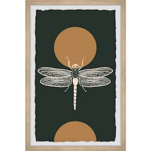 "On Dragonfly Wings" by Marmont Hill Framed Animal Art Print 30 in. x 20 in.
