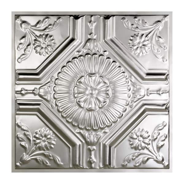 Great Lakes Tin Rochester 2 ft. x 2 ft. Lay-In Tin Ceiling Tile in Unfinished (20 sq. ft./case)
