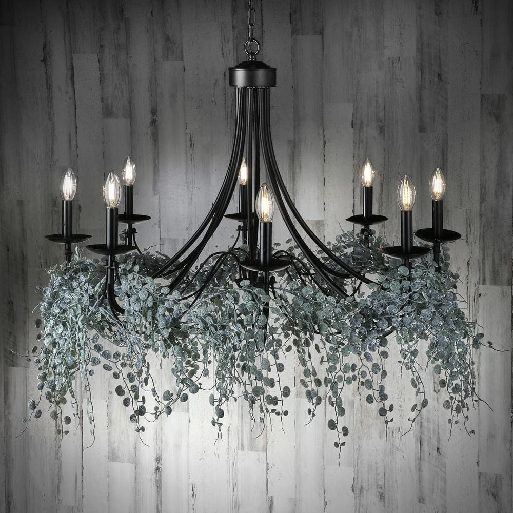 72 ft Weathered Green Artificial Leaf Garland