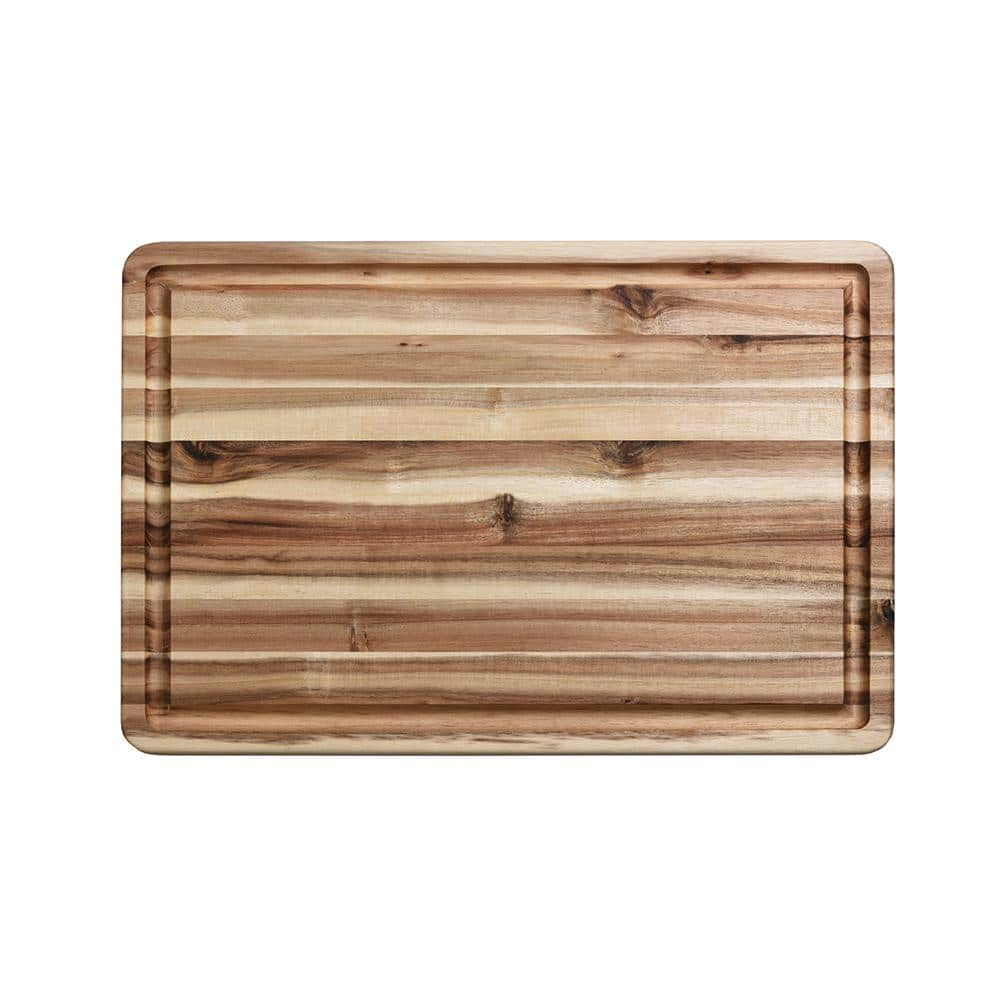 CenterPointe 18-in L x 12-in W Wood Cutting Board