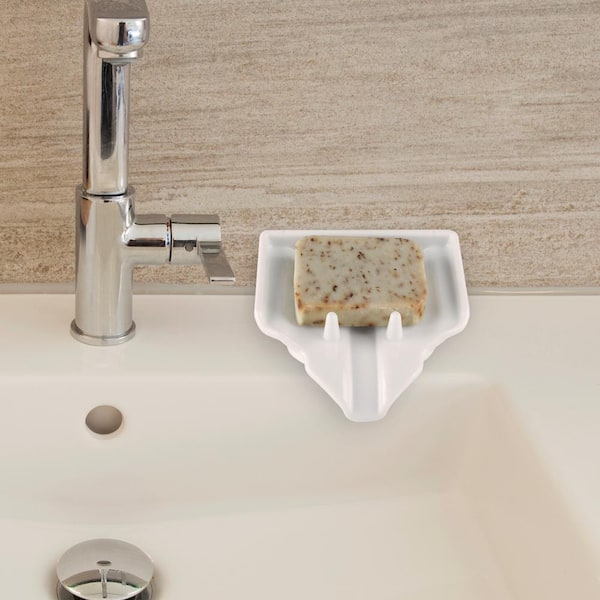 Jeobest Waterfall Soap Holder - Soap Saver Holder - Soap Dish
