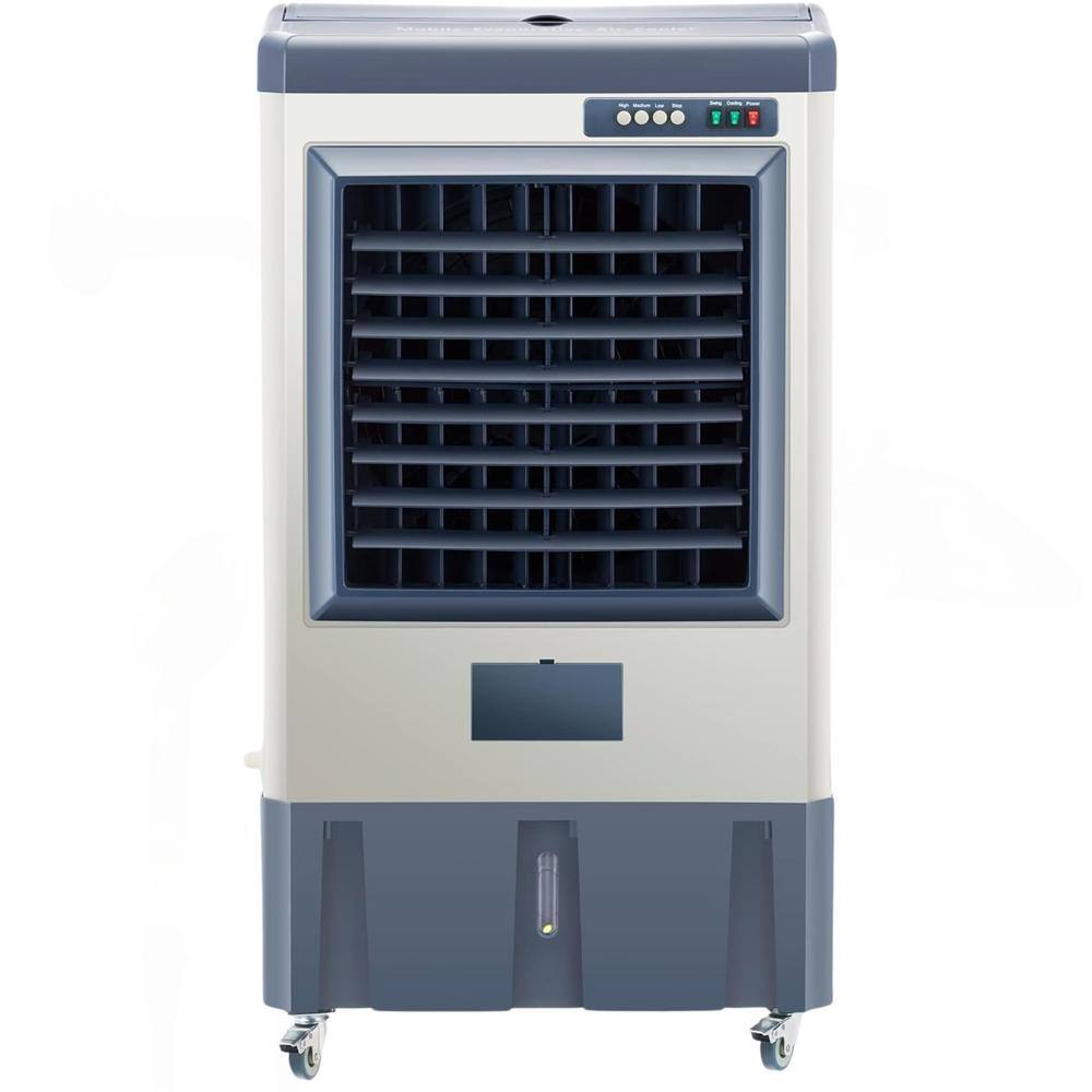 41 in. Evaporative Cooler Portable Air Conditioner 3-Speeds Floor Mount Fan