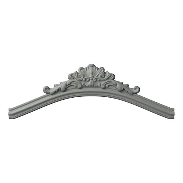 Ekena Millwork 13.25 in. D x 1.625 in. W x 39 in. L Primed Polyurethane Panel Moulding