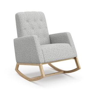 Northern Lights Natural with Salt and Pepper Boucle Nursery Rocker