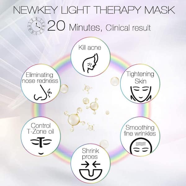 Newkey deals LED face mask light