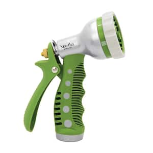 Garden Hose Nozzle Sprayer Heavy Duty, 100% Metal Nozzle High Pressure  Water Hose Nozzle with 7 Patterns B08LZ6K7X2 - The Home Depot