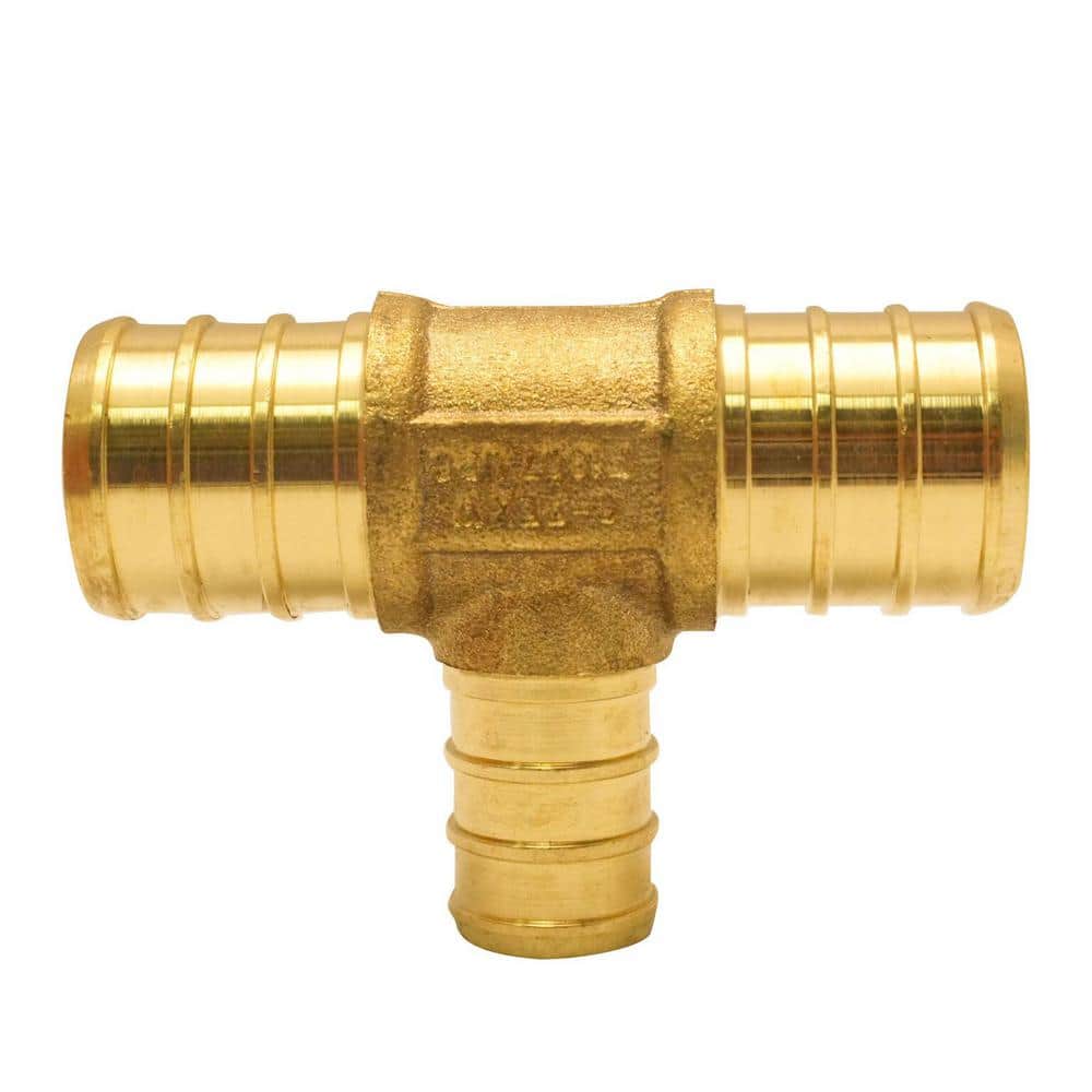 3/4 in. x 3/4 in. x 1/2 in. Brass PEX-B Barb Reducing Tee price history on PriceWatchPro