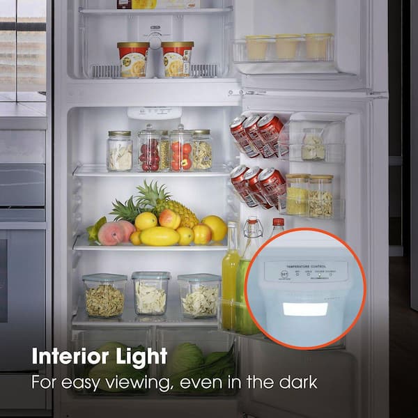 Magic Chef 10.1 cu. ft. Top Freezer Refrigerator in White