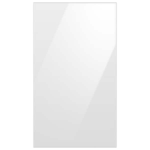 Samsung Bespoke Bottom Panel in White Glass for 4-Door Flex French Door Refrigerator