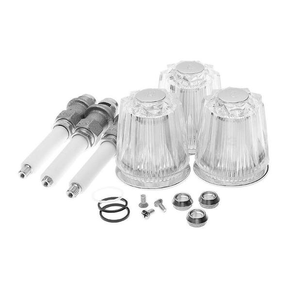 Pfister Windsor 3-Handle Valve and Handle Rebuild Kit